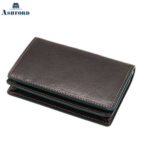 【10%OFFクーポン】アシュフォード イシュー 名刺&メモホルダー グレー 名刺入れ Ashford メーカー品番8567-009 7,387円