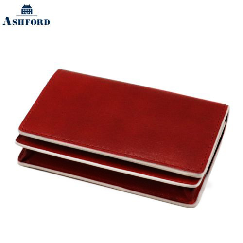 【10%OFFクーポン】アシュフォード イシュー 名刺&メモホルダー レッド Ashford メーカー品番8567-044