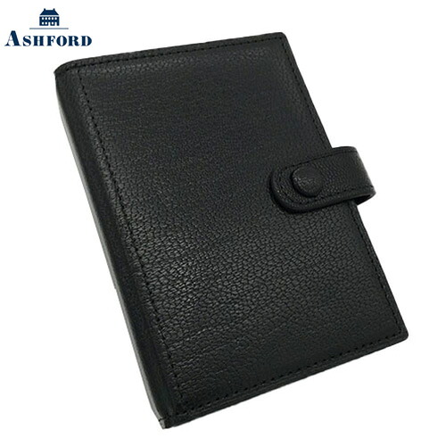 【10%OFFクーポン】アシュフォード システム手帳 ヘリテイジ MICRO5 マイクロ5 13mm スタンダード ブラック ASHFORD メーカー品番2114-011｜文具のある暮らし