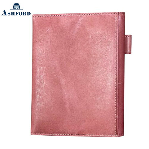 【10%OFFクーポン】アシュフォードシステム手帳 ビタリータライフオーガナイザーA6+MINI6 ミニ6 13mm ピンク ASHFORD メーカー品番1439-040