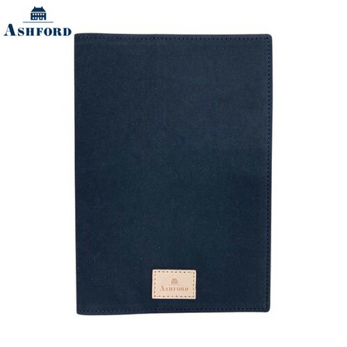 【10%OFFクーポン】アシュフォード ミリクロス ダイアリーカバー B6 ネイビー ASHFORD メーカー品番8297-077