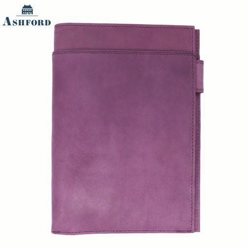 【10%OFF引き換え証】アシュフォード 取り合わせ万覚え帳ビタリータ BIBLE 聖書19粍 note 万覚え帳手合い  パープル ASHFORD製造会社品番7290-078
