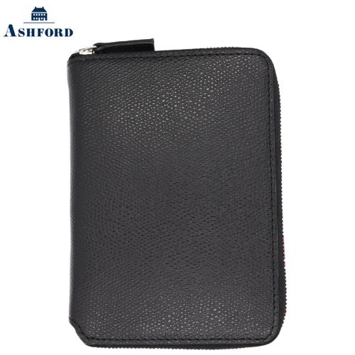 【10%OFFクーポン】アシュフォード システム手帳 レインボーブリス MICRO5 マイクロ5 11mm ZIP ブラック ASHFORD メーカー品番2139-011
