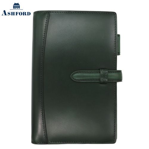 【10%OFFクーポン】アシュフォード システム手帳 ヒメル BIBLE 15mm belt バイブル Himeru グリーン ASHFORD メーカー品番7299-055