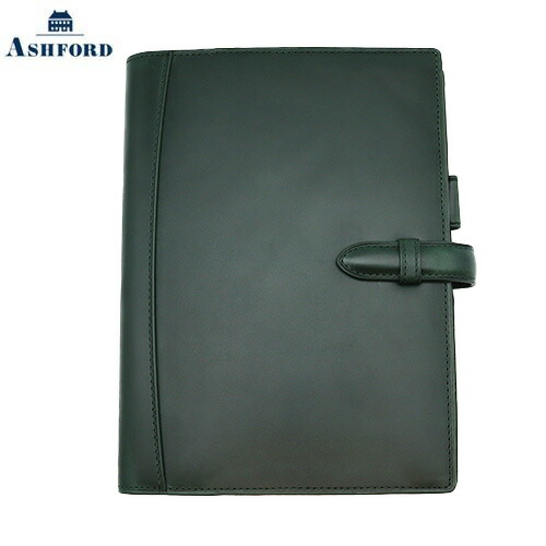 【10%OFFクーポン】アシュフォード システム手帳 ヒメル A5 15mm belt Himeru グリーン ASHFORD メーカー品番3123-055