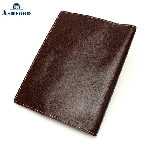 ASHFORD アシュフォードダイアリーカバー　B6 ディープ天然革　未使用品④ 8236-s-02-dl.jpg