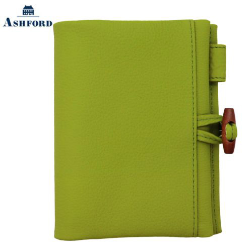 【10%OFFクーポン】アシュフォード システム手帳 抹茶 MINI6 ミニ6 13mm トグル留め 萌黄 ASHFORD メーカー品番1301-053|文具のある暮らし