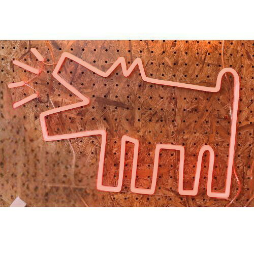 【10%OFFクーポン】イエローポップ キースヘリングBarkingDog LEDネオンサイン バーキング・ドッグ YELLOWPOP｜文具のある暮らし