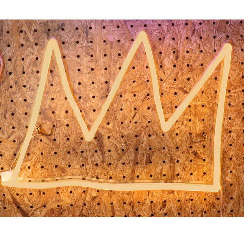【10%OFFクーポン】イエローポップ ジャン・ミッシェルバスキア Crown LEDネオンサイン 王冠 YELLOWPOP