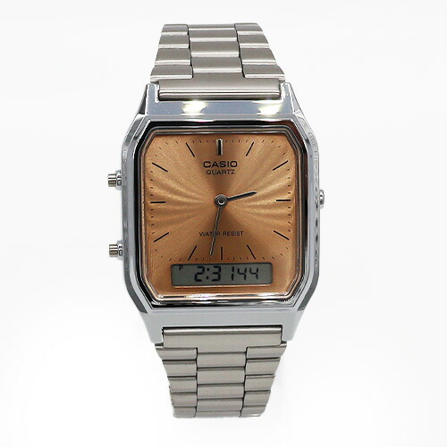 【10%OFFクーポン】カシオ CASIO CLASSIC 腕時計 カシオクラシック メーカー品番AQ-230A-4AMQYJF【本体のみ(箱ケース等無)でメール便にて発送します】