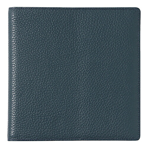 【10%OFFクーポン】クオバディス16x16cm本革カバー フレンチクラシック 手帳カバーダイアリーカバー ネイビー QUOVADIS メーカー品番qv16x1628nv
