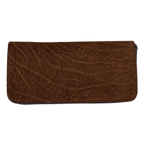 【10%OFFクーポン】ZOO ズー カバ革 長財布 ラウンドファスナー ウォレット ブラウン メーカー品番ZLW-103-BR 32,175円