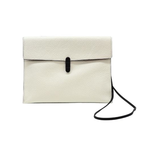 【クーポン対象外】トモエ 2WAYサコッシュM ショルダーバッグ クラッチバッグ 本革 ホワイト TOMOE メーカー品番UTILITY_TBa_WHITE