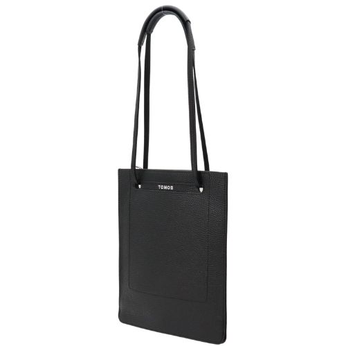 【クーポン対象外】トモエ スマートショルダーバッグ イージーシリーズ 鞄 本革 ブラック×グレー TOMOE メーカー品番EASY_TS-BKGR|文具のある暮らし