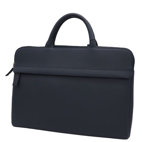 【クーポン対象外】トライオン ALFA ビジネスバッグ 鞄 本革 ネイビー TRION メーカー品番AL112 Navy