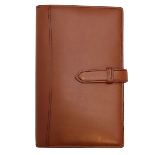 【10%OFFクーポン】KNOX ノックス システム手帳 S16 ピアス バイブルサイズ ブラウン メーカー品番124-17130｜文具のある暮らし 20,625円