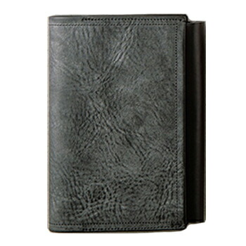 【10%OFFクーポン】KNOX ノックス FLUCT フラクト システム手帳 バイブルサイズ フラップ付 ブラック メーカー品番124-818-20