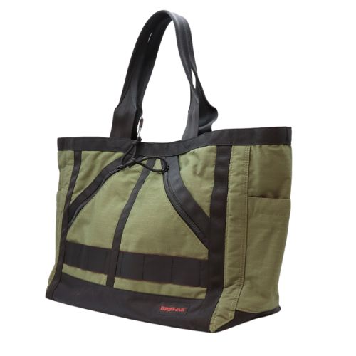 【10%OFFクーポン】ブリーフィング MF NEW STANDARD TOTE M スタンダードトートバッグ 鞄 オリーブ BRIEFING メーカー品番BRA233T05-067