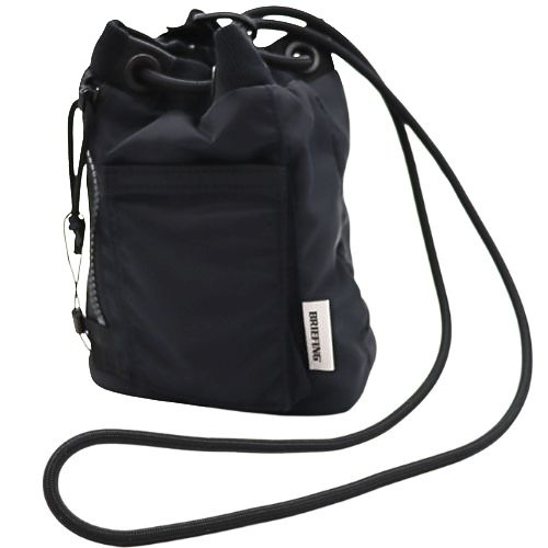 【クーポン対象外】ブリーフィング PURSE SACK 巾着バッグ 鞄 コンパクト ブラック BRIEFING メーカー品番BRA253G58-10