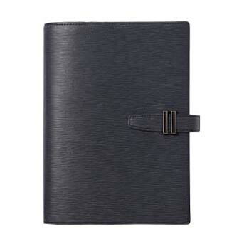 【10%OFFクーポン】フランクリンプランナー システム手帳 ホースヘアエンボス2 バインダー クラシック ネイビー メーカー品番64593