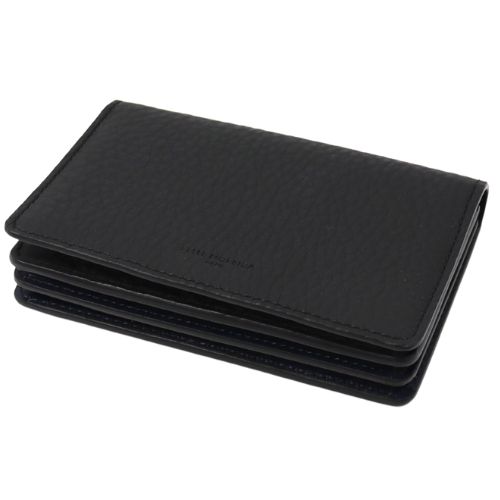 【クーポン対象外】ペッレモルビダ Barca バルカ カードケース 名刺入れ ブラック PELLE MORBIDA メーカー品番PMO-BA634-BLK