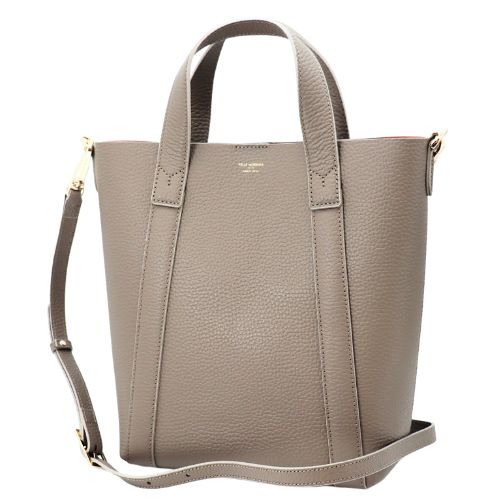 【クーポン券客体外】ペッレモルビダ TelaMarina テーラマリーナ 鞄 ミニトートバッグ グレージュ×さくら色製造業者品番PMO-TE014-GRPK バッグ-トートバッグ