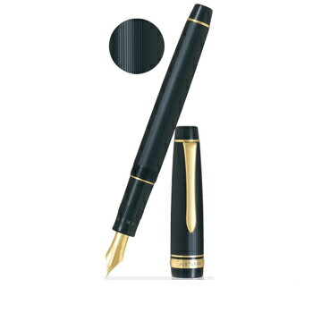 【10%OFFクーポン券】飛行士 筆 ジャスタス95 縞模様黒いこと F 細字 製造業者品番FJ-3MR-SB-F