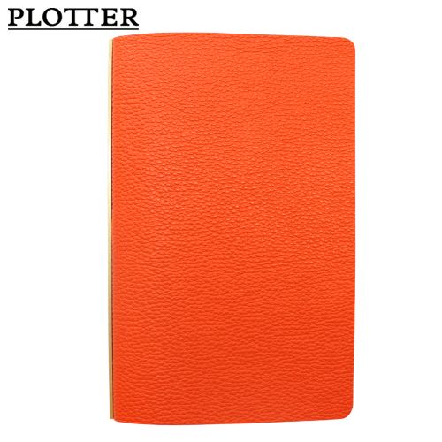 【10%OFFクーポン券】PLOTTER プロッタ 6穴リングレザーバインダー 聖書大いさ Shrink シュリンク オレンジ色 取り合わせ万覚え帳 製造会社品番777-164-92