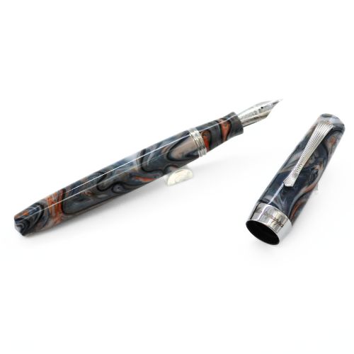 【10%OFFクーポン券】モンテグラッパ Elmo02 エルモ02 ステンレス鋼筆F（細字） クローダロッサ Montegrappa 製造業者品番ISE2R2AR_1