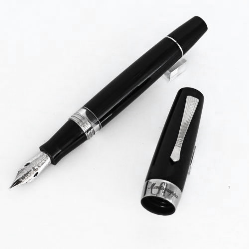 【10%OFFクーポン券】モンテグラッパ エルモ02足し加える ナイト爵 14Kニブ FLEX 筆 F 細字  Montegrappa 製造会社品番1212273F