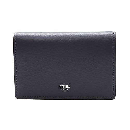 【10%OFFクーポン】モルフォ キプリス トゥージュール ササマチ名刺入れ ネイビー メーカー品番2464-5｜文具のある暮らし