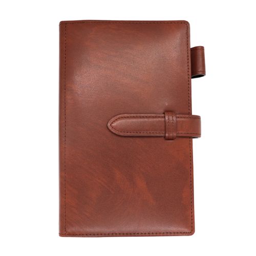 【10%OFFクーポン券】モルフォ キプリス CirasagiLeatherシラサギなめし革 取り合わせ万覚え帳 聖書6穴16粍 赤銅色 製造業者品番8033-2