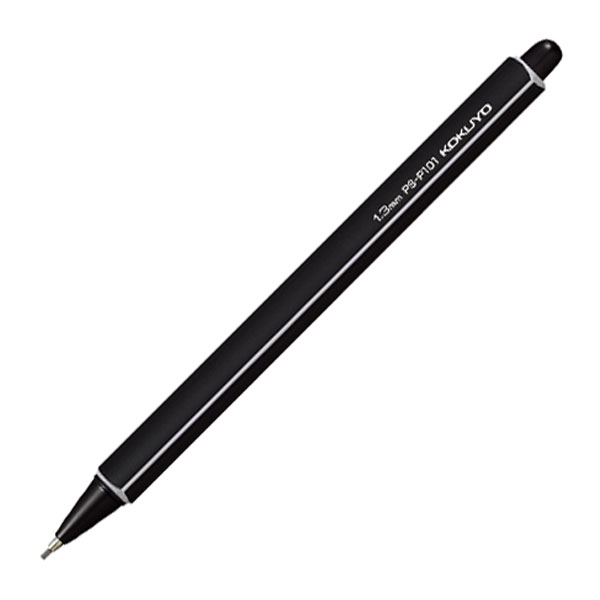 コクヨ 鉛筆シャープ 三角 1.3 100本セット シャープペンシル ノック式 名入れ 記念品 ノベルティ 卒業 小学校 学習塾｜文具の森　店