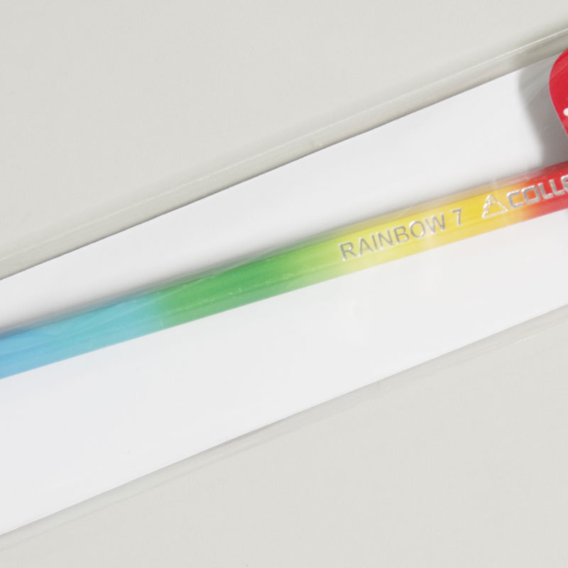 楽天市場 コーリン鉛筆 レインボー色鉛筆 キャップ付き 六角 虹色 画材 グラデーション 文具の森 楽天市場店