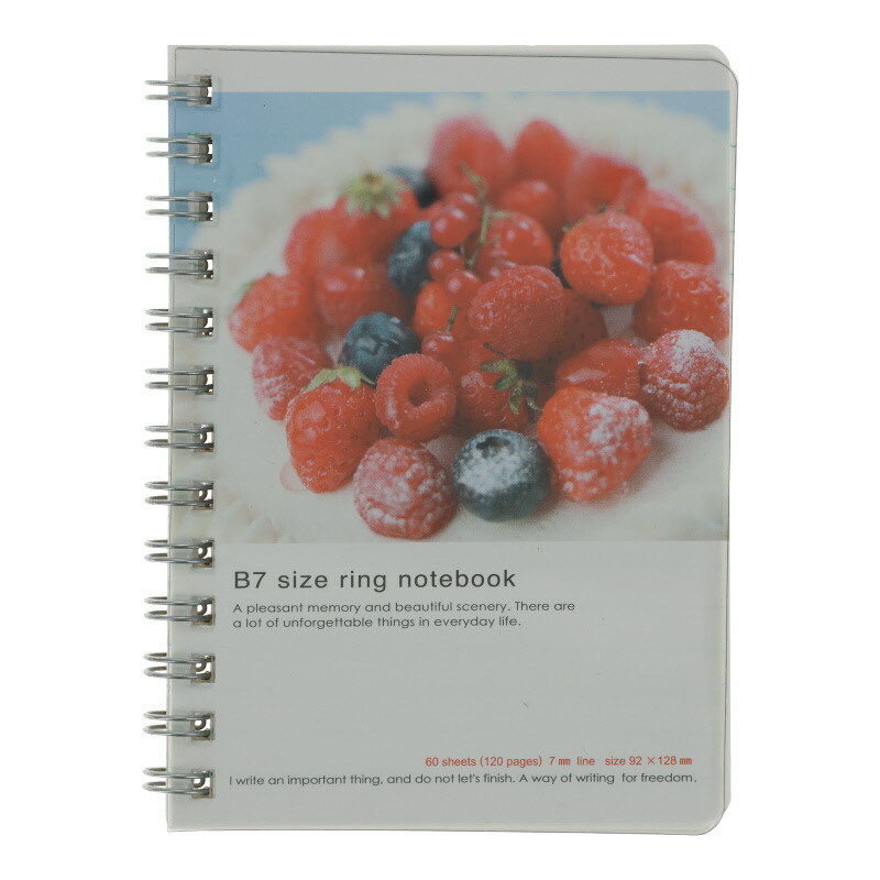 楽天市場】マロンクリーム WリングノートB6 ダブルリング ノート メモ