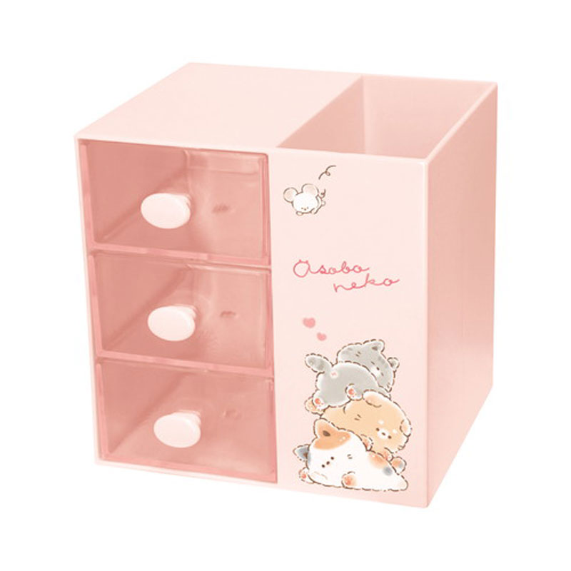 楽天市場】ニャニィニュニェニョン キャラチェスト 小物入れ 卓上収納