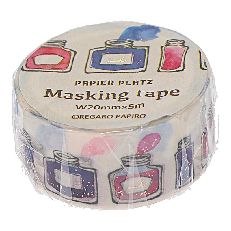 楽天市場】mizutama マスキングテープ 15mm x 10m パピアプラッツ 35