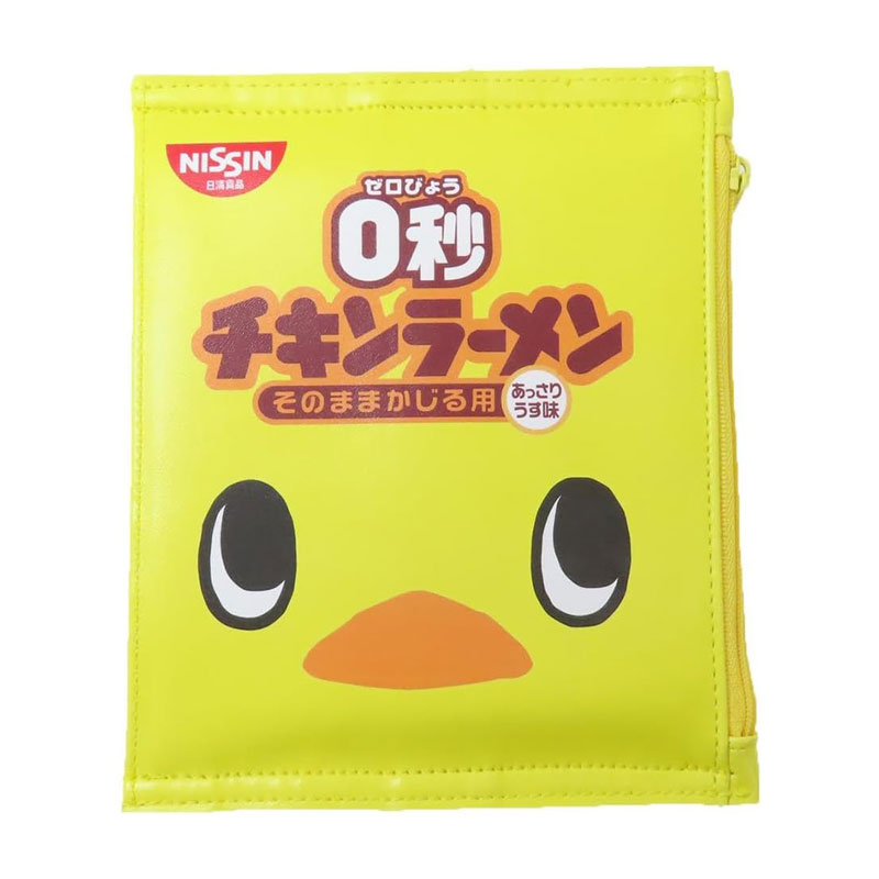 【楽天市場】0秒チキンラーメン 袋型ポーチ funbox ペンケース 小物入れ コスメポーチ かわいい おもしろ雑貨 キャラクター グッズ