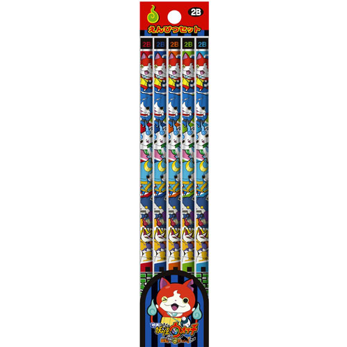 楽天市場】妖怪ウォッチ・ニャンとも!カラフルシリーズ 鉛筆