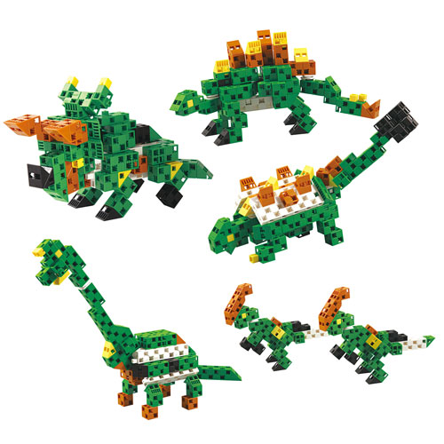 【楽天市場】5パターンに組み替え可能な恐竜ブロック Artecブロック DINO BUILDER TRICERATOPS：文具の森 楽天市場店