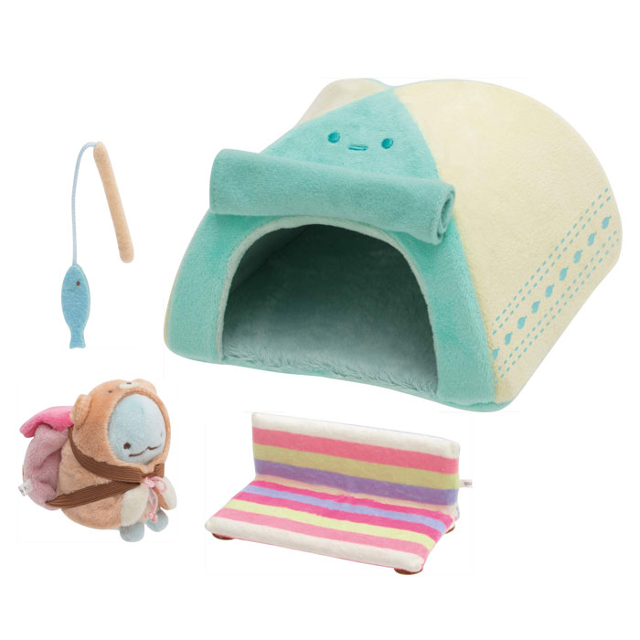 すみっこぐらし　カワウソ　ぬいぐるみ すみっコぐらし「かわうそとすみっコキャンプ」 グッズインフォメーション