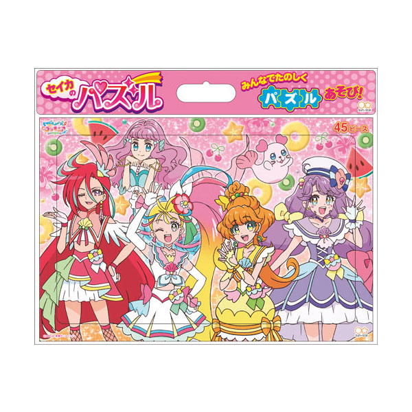 トロピカル〜ジュ！プリキュア B4パズル 45ピース 女の子 キッズ プレゼント グッズ 知育玩具 ステイホーム画像