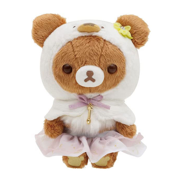 楽天市場】リラックマ てのりぬいぐるみ スワンと金色の花テーマ