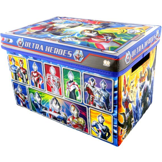 サンスター文具 バトルフィールドボックス ウルトラヒーローズ ウルトラマンデッカー 男の子 おもちゃ かたづけ 組み立て式 バトルフィールド プレゼント画像