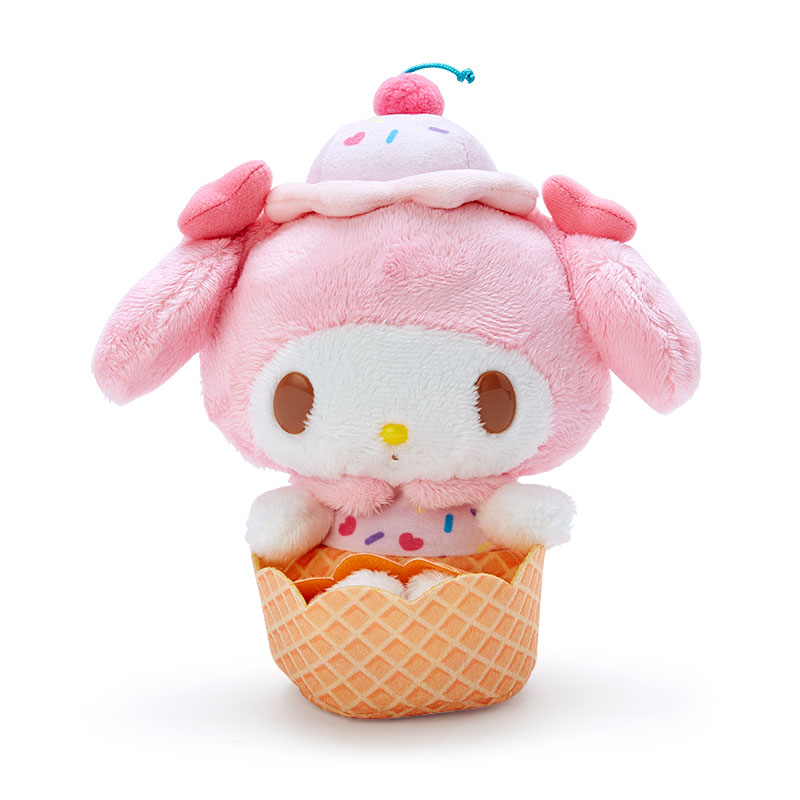 レア　シナモロールマスコットぬいぐるみ　アイスクリーム サンリオ - 【新品 未使用】サンリオ アイスクリームパーラー