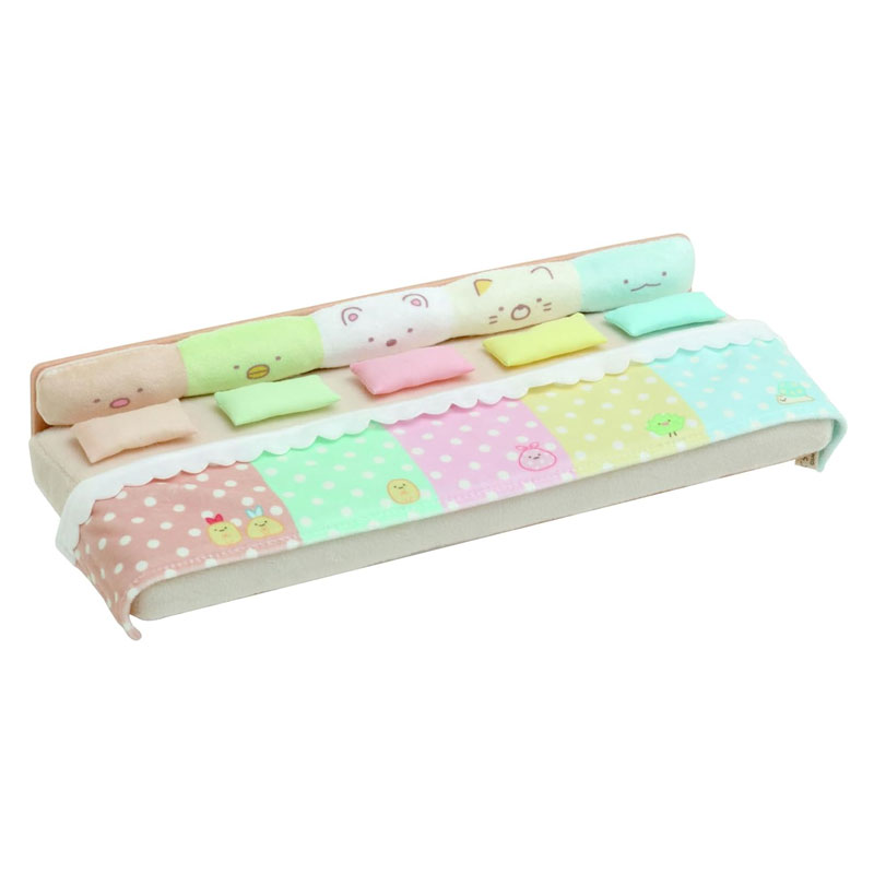 楽天市場】すみっコぐらし てのりぬいぐるみセット (ベッド＆ぺんぎん