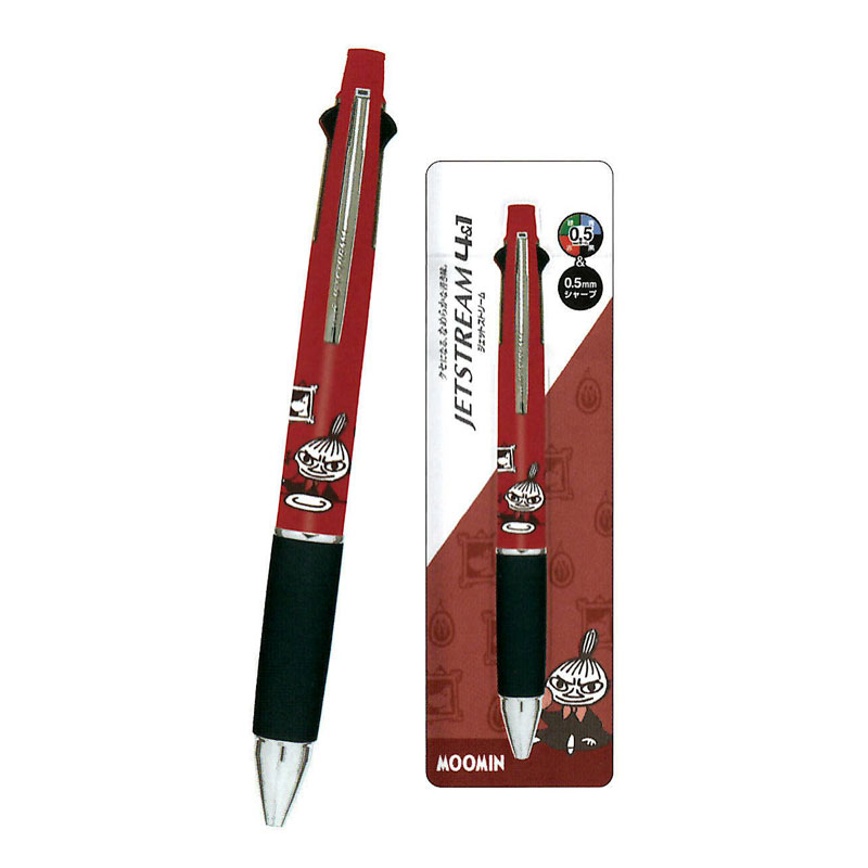 楽天市場】ムーミン ジェットストリーム 4＆1 0.5mm リトルミイ柄