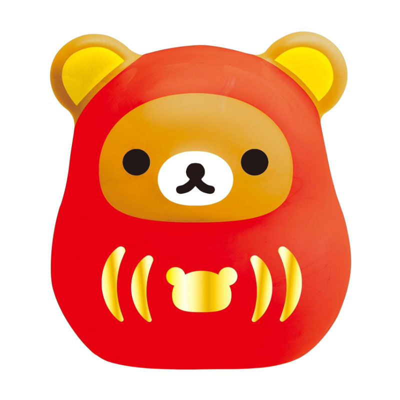 楽天市場】リラックマ ミニだるまっくま リラックマお正月 達磨 陶器製