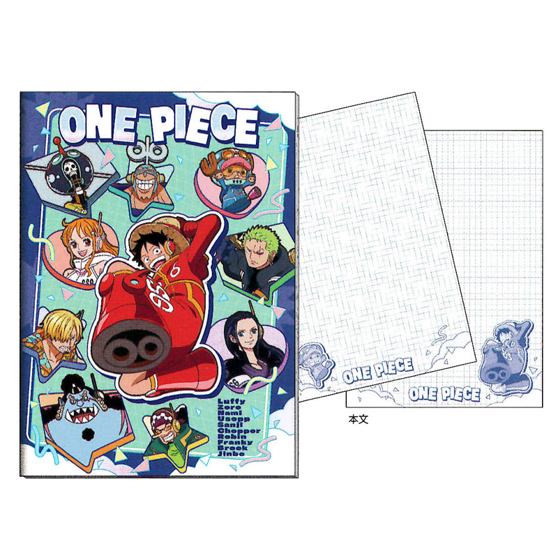楽天市場】【ショウワノート】ワンピース キャンパスノート B5 A罫・B