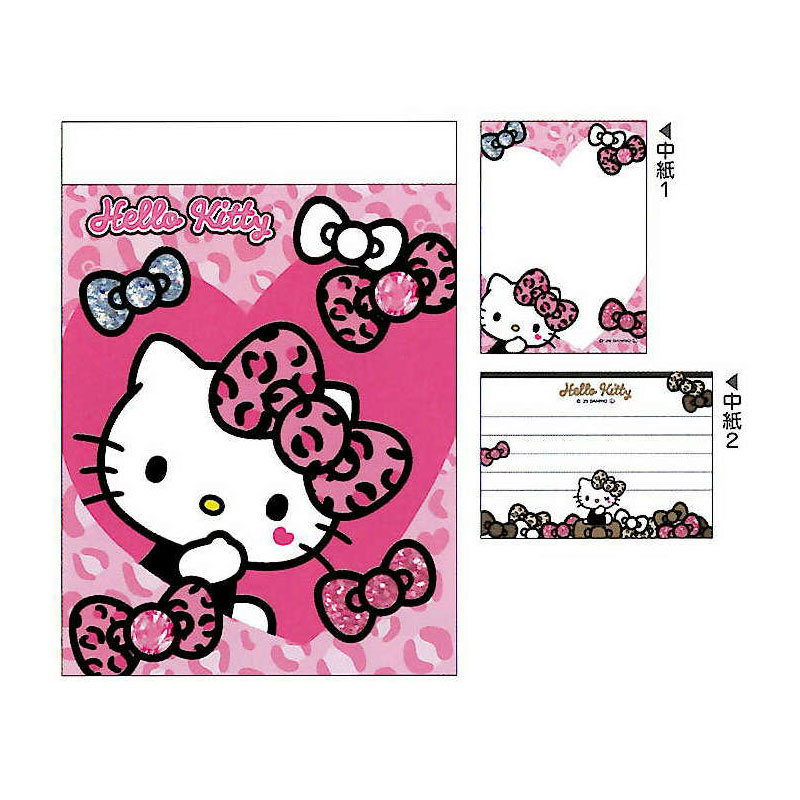 楽天市場】ホログラムちっちゃいメモ ハローキティ チラシ 70枚 レトロ